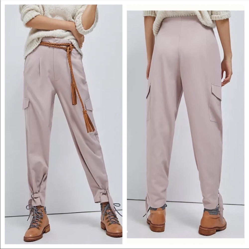 Anthropologie Light Pink Trousers